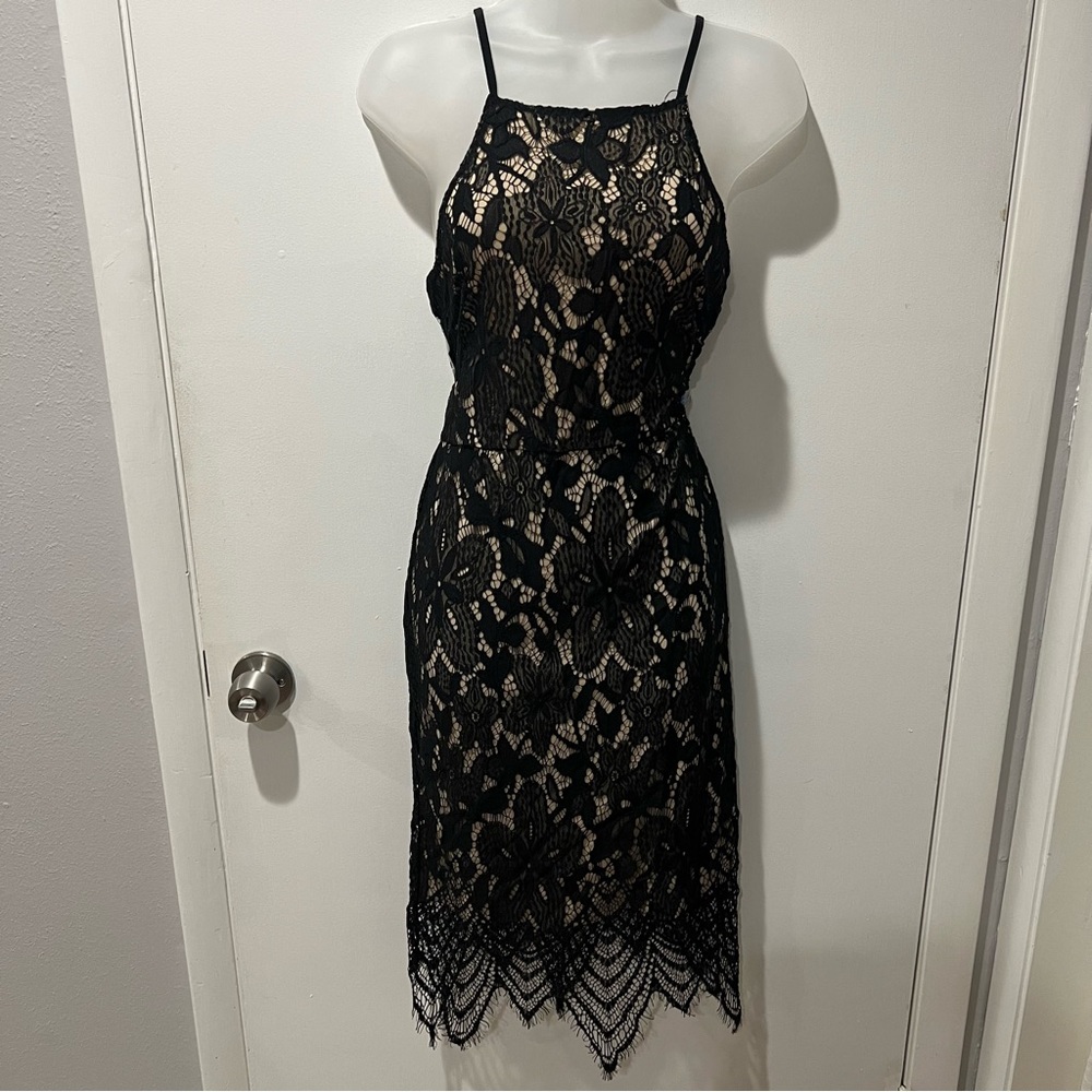 Forever21 Black Lace Cocktail Dress//Size M//NWT